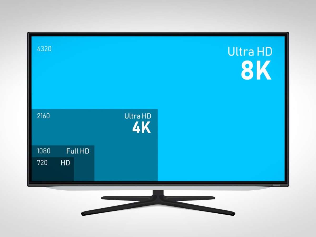 Un moniteur 4K ultra HD d'une résolution de 3840 x 2160