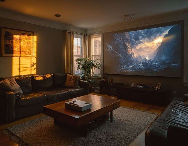 Un mini projecteur révolutionnaire pour une expérience cinématographique immersive chez soi