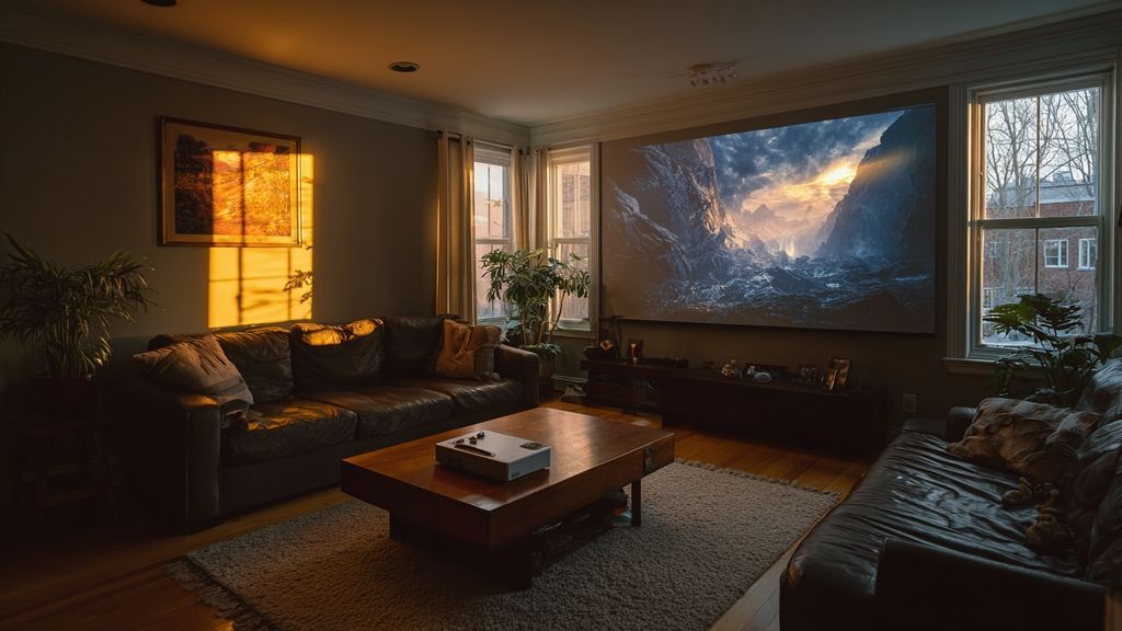Un mini projecteur révolutionnaire pour une expérience cinématographique immersive chez soi